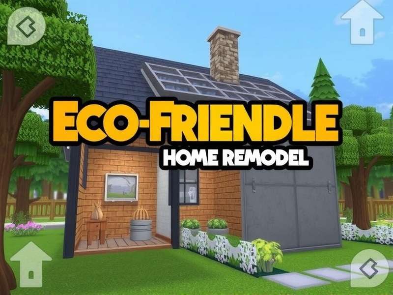 Eco Friendly Home Remodel Game Screenshot